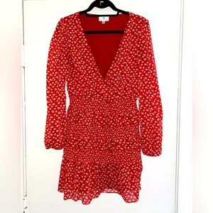 Socialite Red Dress - M